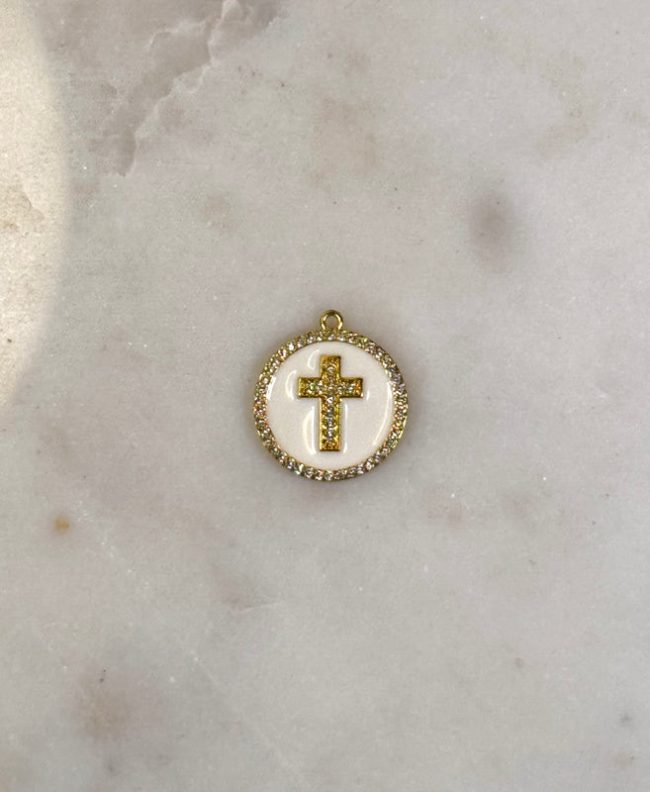 Diamond Circle Cross