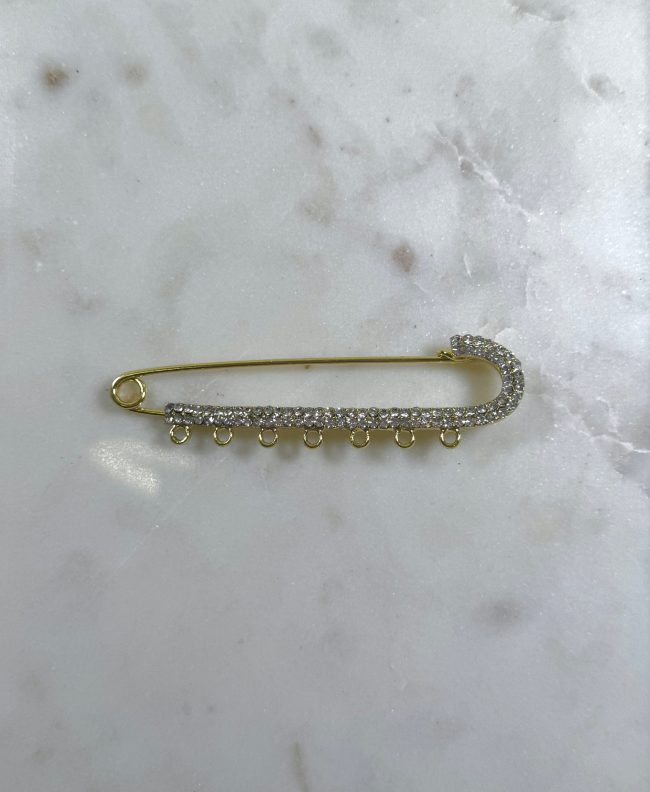 7 Loop Gold Pin